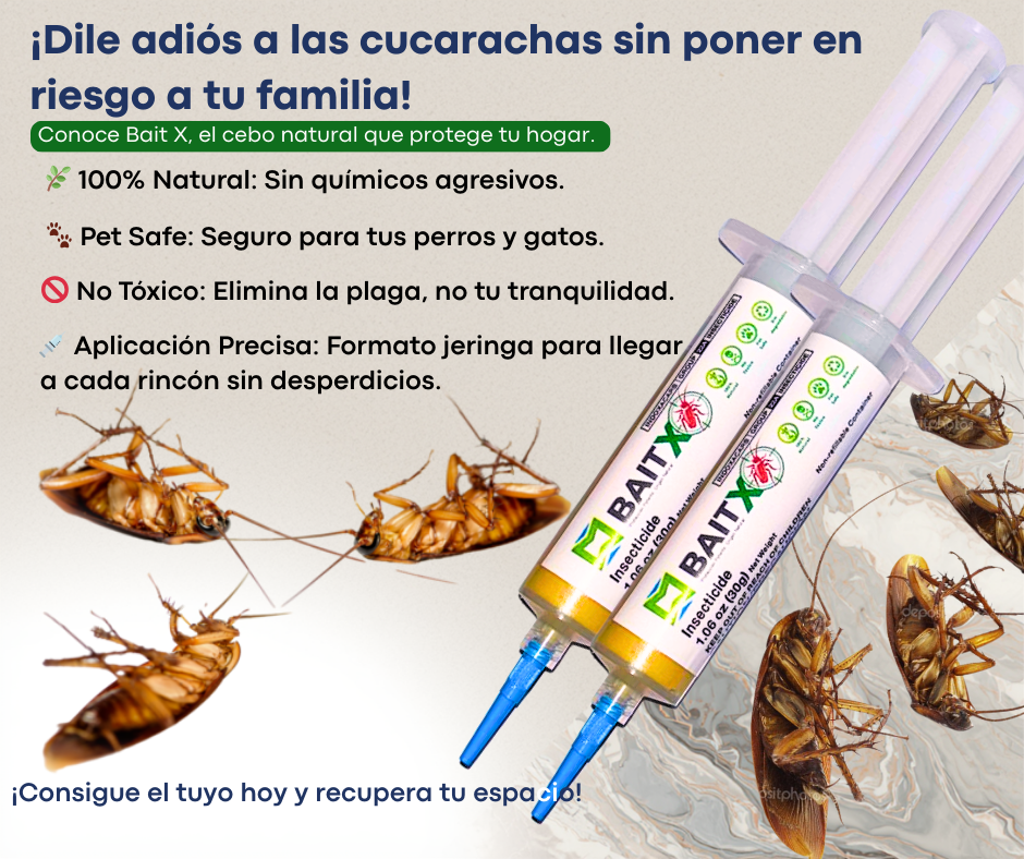 BaitX Cebo en gel para Cucarachas