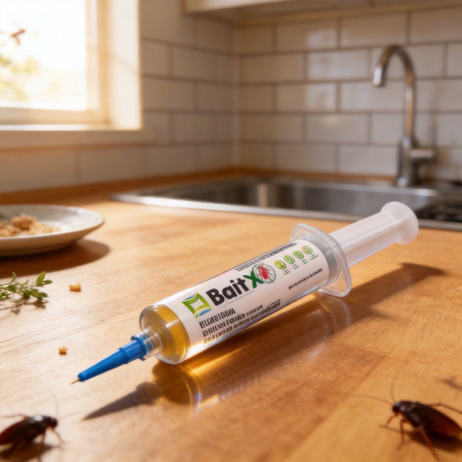BaitX Cebo en gel para Cucarachas Kit de 2 Unidades