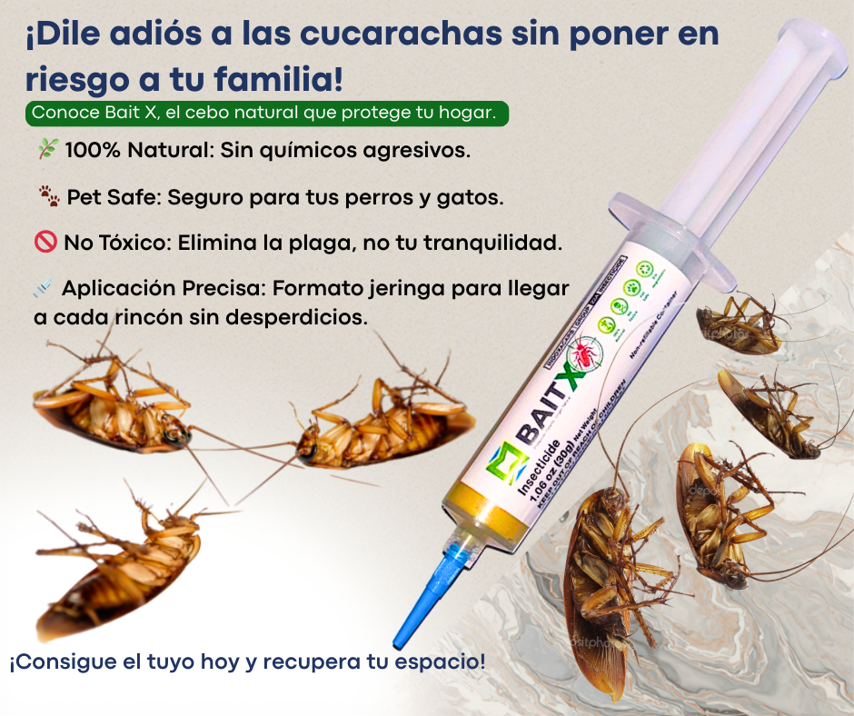 BaitX Cebo en gel para Cucarachas